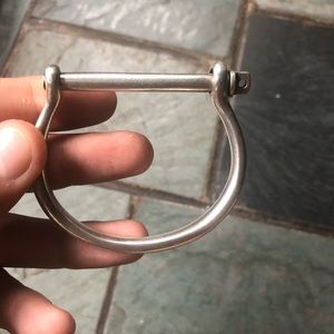 Miansai sterling silver cuff bracelet